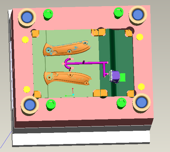 Mold 3D design