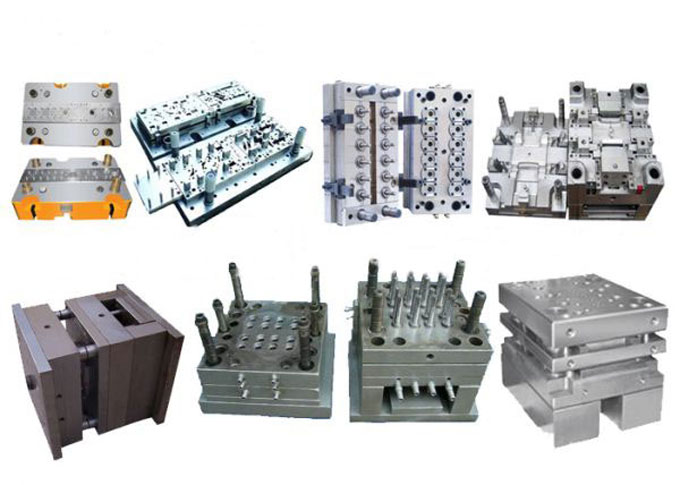 Injection mold parts