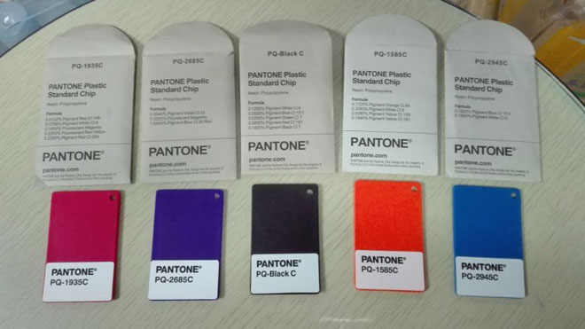 Color samples Color samples