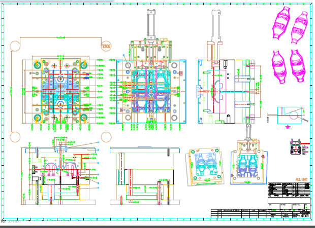 Mold design in 2D