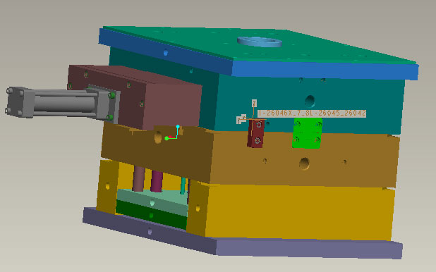 Mold design in 3D